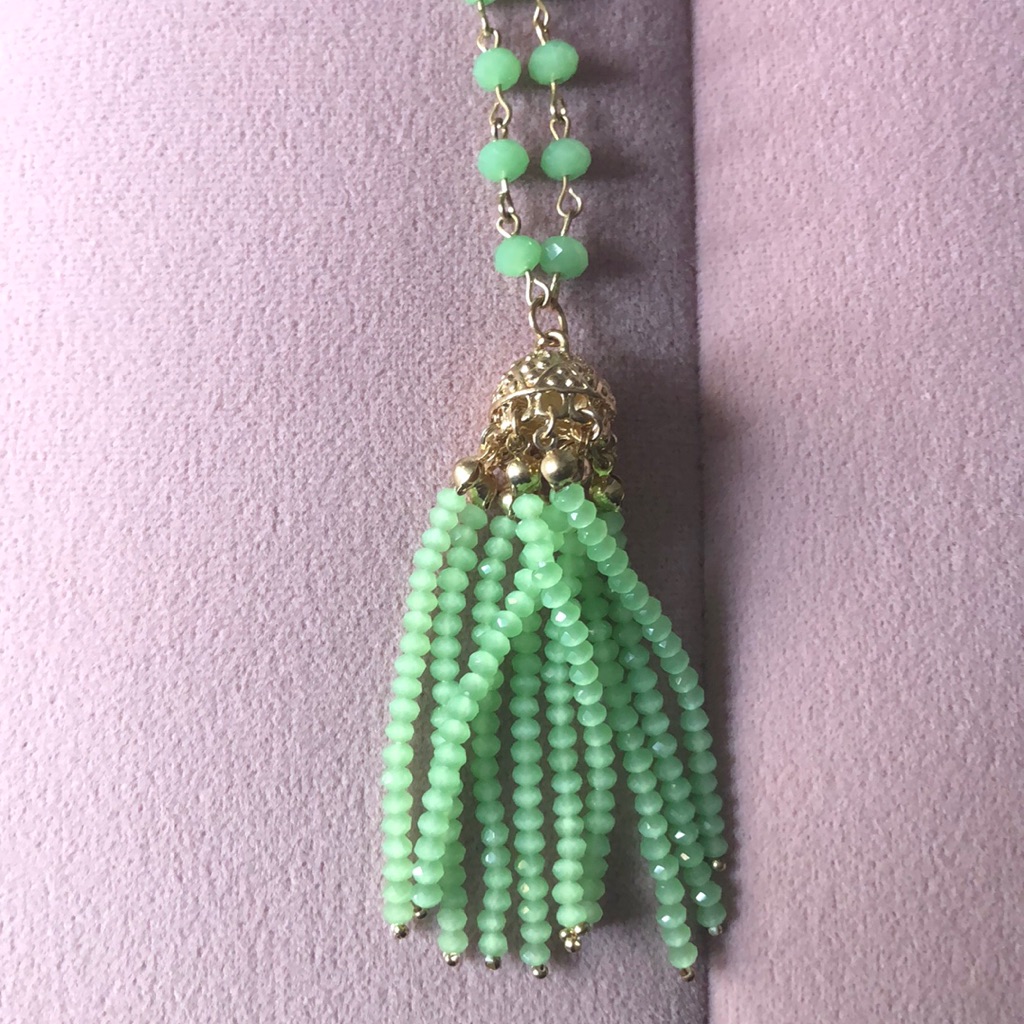 Long Tassel Necklace 7$